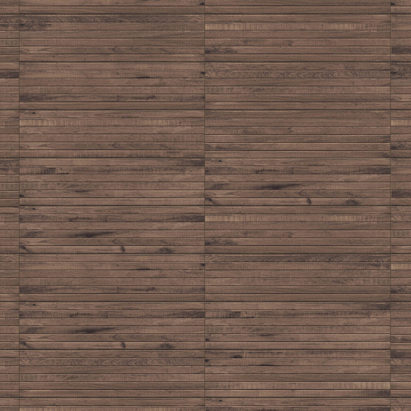 Mexen Western Wood Carreau en gré cérame émaillé rectifié Choco G1, imitation bois, mural 120 x 30 cm, mat