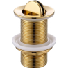 Mexen bouchon click-clack rotatif, doré - 79913-50