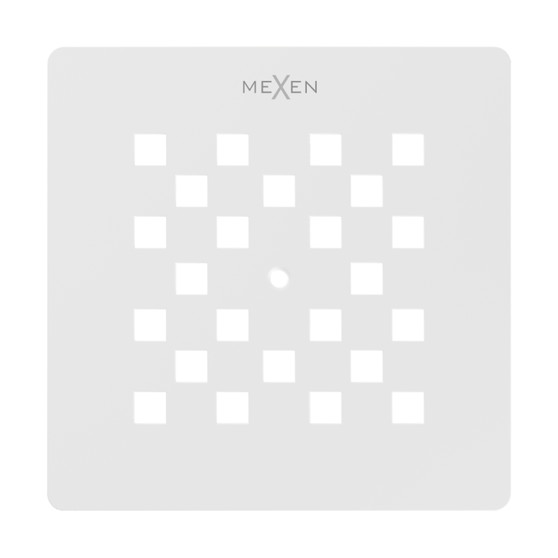 Mexen Stone+ cache pour receveur de douche, blanc - 44910020