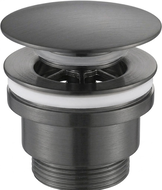 Mexen bouchon clic-clac universel, gris fusil brossé - 79930-66