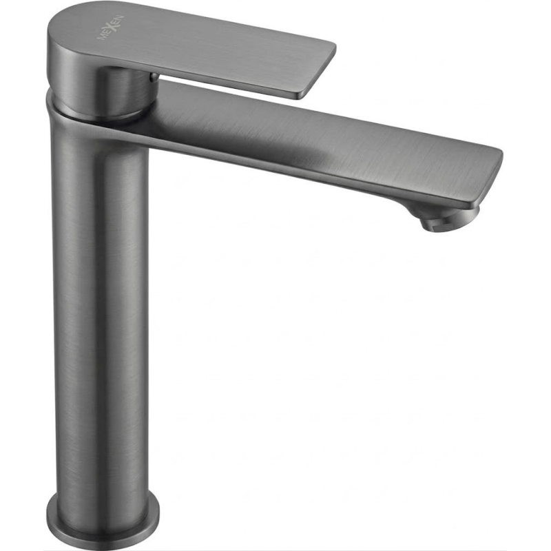 Mexen Royo robinet de lavabo haut, gris canon brossé - 72210-66