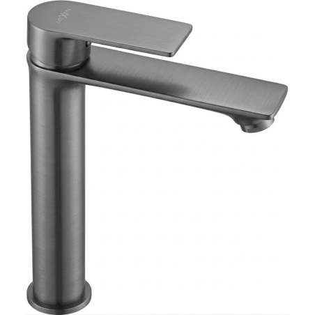 Mexen Royo robinet de lavabo haut, gris canon brossé - 72210-66