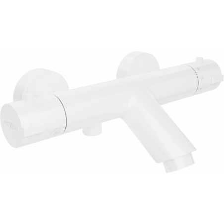 Mitigeur de baignoire thermostatique Mexen Kai, blanc - 77300-20