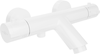 Mexen Kai batterie de baignoire thermostatique, blanche - 77300-20