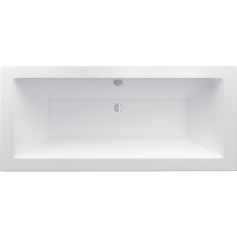 Mexen Cube baignoire rectangulaire 170 x 75 cm avec habillage, blanche - 55051707500X