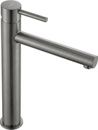 Mexen Elba robinet de lavabo haut, gris acier brossé - 74110-66