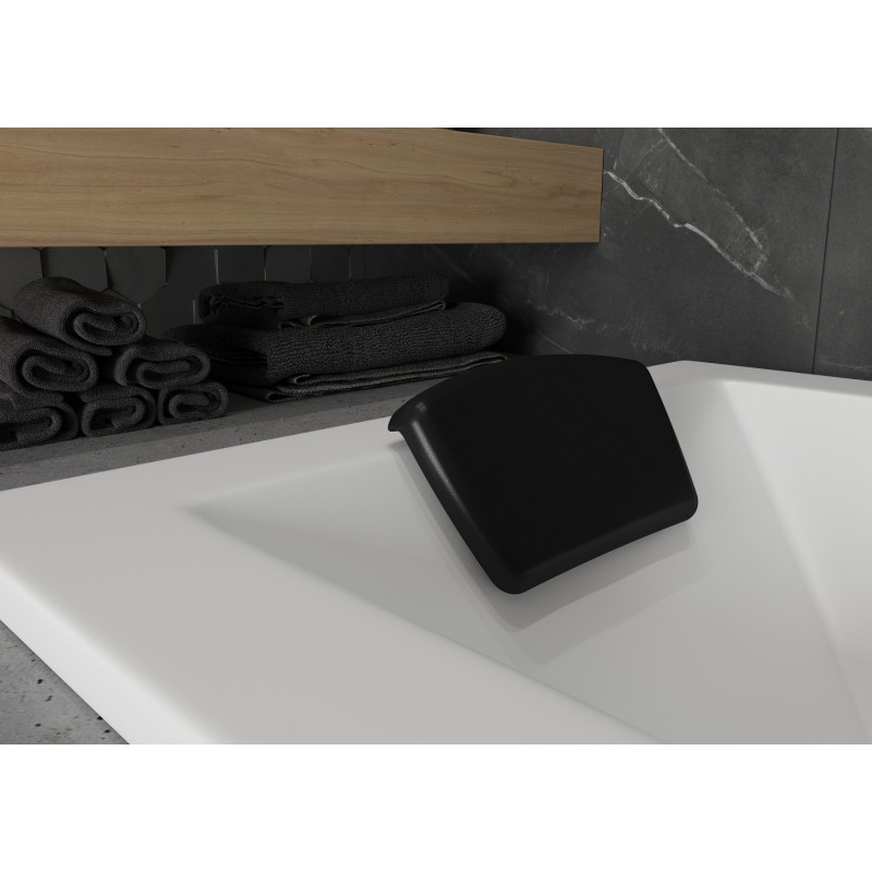 Mexen M08 appui-tête de baignoire, noir - 55008-70