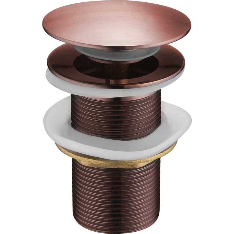 Mexen bouchon clic-clac rond, cuivre antique - 79910-45