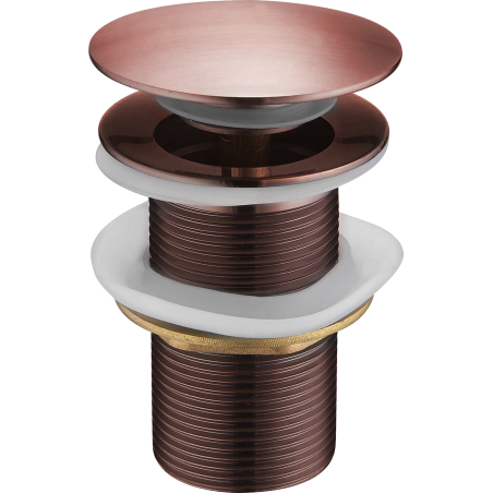 Mexen bouchon clic-clac rond, cuivre antique - 79910-45