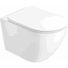 Mexen Lena 2.0 cuvette WC Rimless Tornado avec abattant amortisseur slim, duroplast, blanc brillant - 3022L4000T
