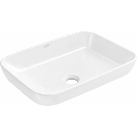 Mexen Nina lavabo encastré dans le dessus, 51 x 33 cm, blanc - 21665100