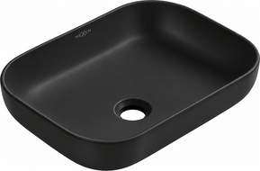 Mexen Daria lavabo sur plan 50 x 35 cm, noir mat - 21935085