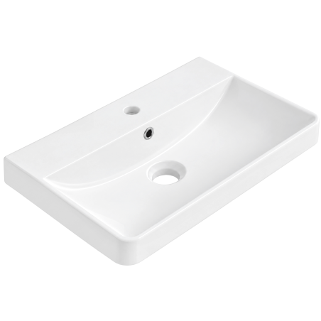 Mexen Dagna lavabo encastré dans le plan de travail 50 x 35 cm, blanc - 21995100