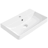 Mexen Dagna lavabo encastré dans le plan de travail 50 x 35 cm, blanc - 21995100