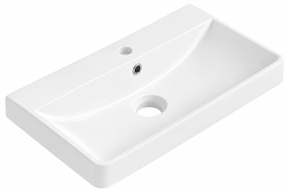Mexen Dagna lavabo encastré dans le plan 60 x 35 cm, blanc - 21996000