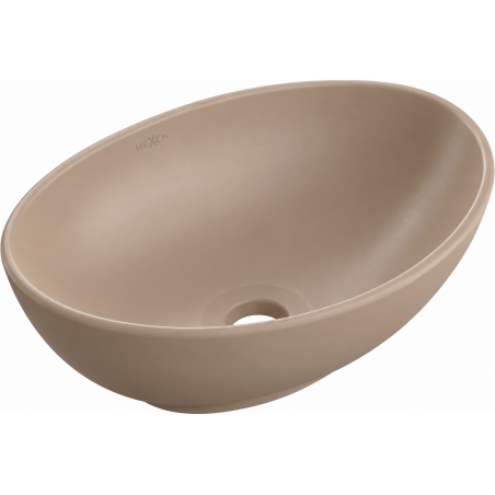 Mexen Elza lavabo de comptoir 40 x 33 cm, cappuccino mat - 21014064