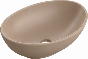Mexen Elza lavabo de comptoir 40 x 33 cm, cappuccino mat - 21014064