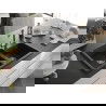 Mexen Tomas évier en granit 2 bacs avec robinet de cuisine Duero, noir/argent métallique - 6516-73-671600-00