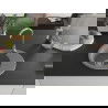 Mexen Kevin évier en granit à 1 cuve avec égouttoir 586 x 458 mm, Gris, siphon Chrome - 6517581005-71