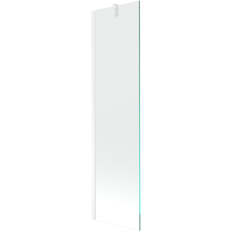 Mexen Next paroi de baignoire 1 volet 50 x 150 cm, transparent, blanc - 895-050-000-00-00-20