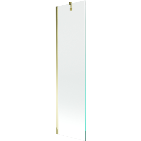 Mexen Next paravent de baignoire 1 volet 50 x 150 cm, transparent, doré - 895-050-000-00-00-50