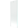 Mexen Next écran de baignoire à 1 ailette 60 x 150 cm, transparent, Blanc - 895-060-000-00-00-20