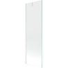 Mexen Next pare-douche de baignoire à 1 vantail 60 x 150 cm, transparent, blanc - 895-060-000-00-00-20