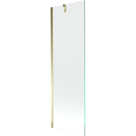 Mexen Next paroi de baignoire à 1 vantail 60 x 150 cm, transparent, doré - 895-060-000-00-00-50
