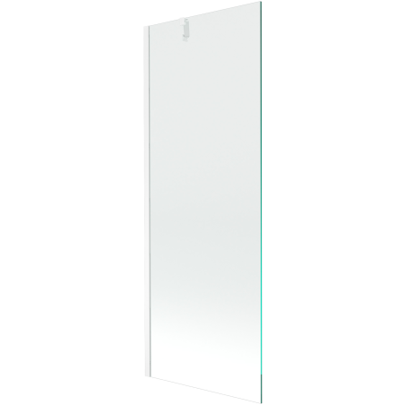 Mexen Next écran de baignoire à 1 ailette 70 x 150 cm, transparent, Blanc - 895-070-000-00-00-20