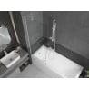 Mexen Next pare-douche pour baignoire 1 volet 70 x 150 cm, transparent, blanc - 895-070-000-00-00-20