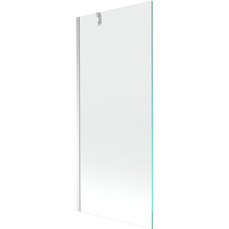Mexen Next paroi de baignoire 1 volet 80 x 150 cm, transparent, chrome - 895-080-000-00-00-01