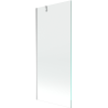 Mexen Next paroi de baignoire 1 volet 80 x 150 cm, transparent, chrome - 895-080-000-00-00-01