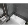 Mexen Next paroi de baignoire 1 volet 80 x 150 cm, transparent, chrome - 895-080-000-00-00-01