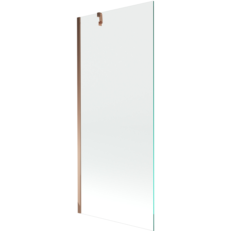 Mexen Next pare-douche 1-volet 80 x 150 cm, transparent, or rose - 895-080-000-00-00-60