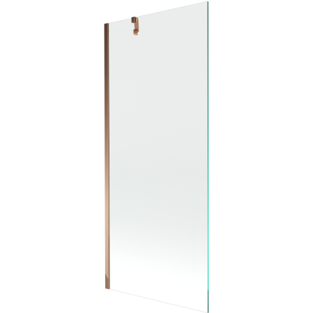 Mexen Next pare-douche 1-volet 80 x 150 cm, transparent, or rose - 895-080-000-00-00-60