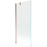 Mexen Next pare-douche 1-volet 80 x 150 cm, transparent, or rose - 895-080-000-00-00-60