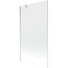Mexen Next paroi de baignoire 1 volet 90 x 150 cm, transparent, chrome - 895-090-000-00-00-01