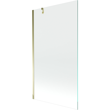 Mexen Next pare-douche baignoire 1-volet 90 x 150 cm, transparent, doré - 895-090-000-00-00-50