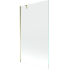 Mexen Next pare-douche baignoire 1-volet 90 x 150 cm, transparent, doré - 895-090-000-00-00-50