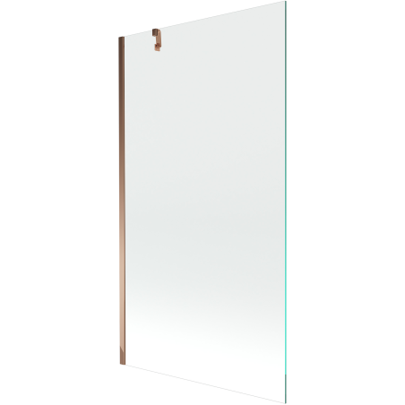 Mexen Next paroi de baignoire 1-volet 90 x 150 cm, transparent, or rose - 895-090-000-00-00-60