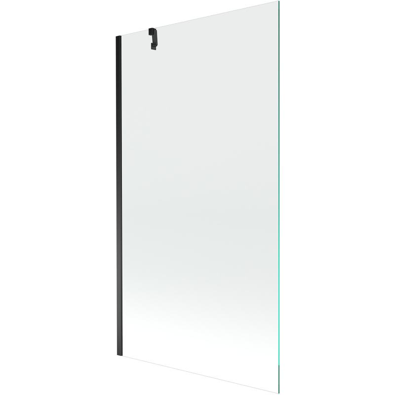 Mexen Next paroi de baignoire 1 volet 90 x 150 cm, transparent, noir - 895-090-000-00-00-70
