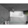 Mexen Next paroi de douche à une aile 100 x 150 cm, transparent, chrome - 895-100-000-00-00-01