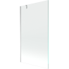 Paravent de baignoire 1 vantail Mexen Next 100 x 150 cm, transparent, chrome - 895-100-000-00-00-01