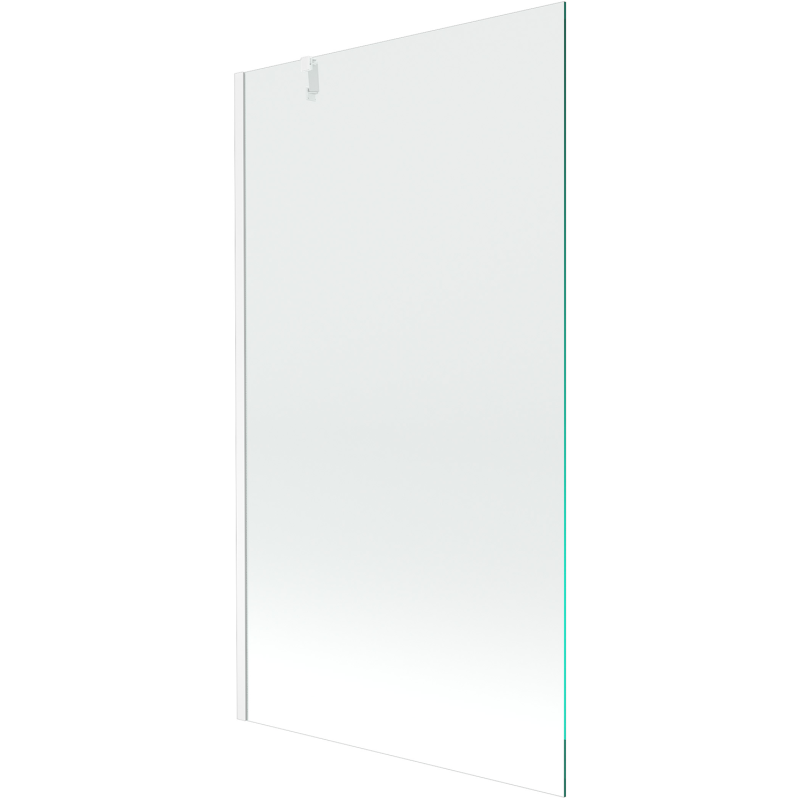 Mexen Next paroi de baignoire à 1 volet 100 x 150 cm, transparent, blanc - 895-100-000-00-00-20