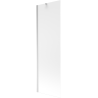 Mexen Next paroi de baignoire 1 panneau 60 x 150 cm, givrée, chrome - 895-060-000-00-30-01