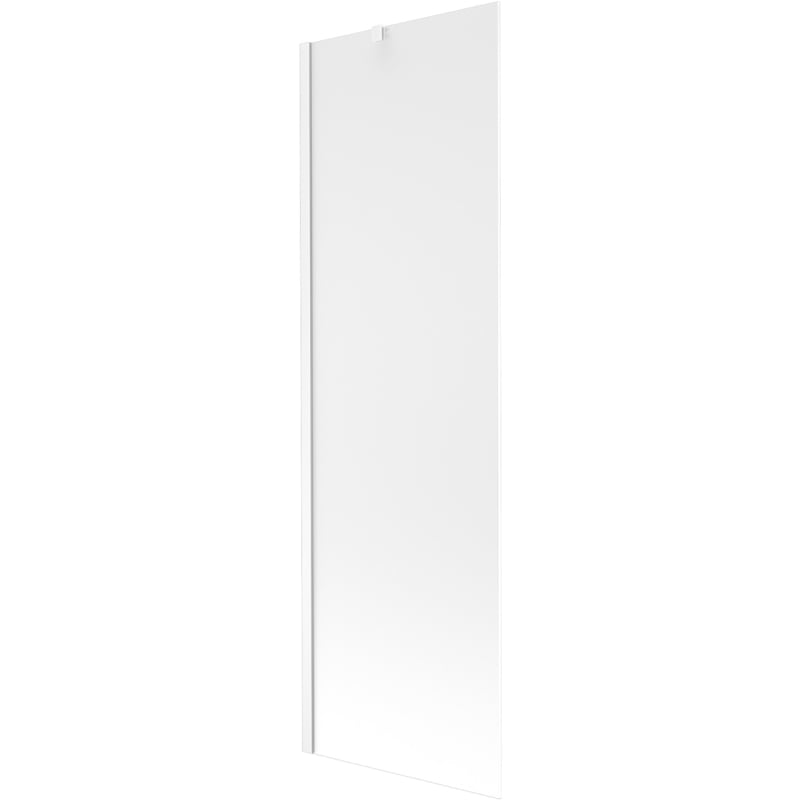Mexen Next paravent de baignoire à 1 volet 60 x 150 cm, givré, blanc - 895-060-000-00-30-20