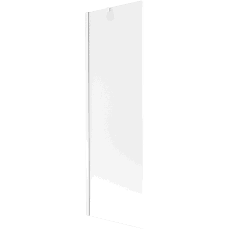 Paroi de baignoire à 1 vantail Mexen Next 60 x 150 cm, givre, blanc - 895-060-000-00-30-20