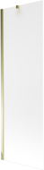 Paroi de baignoire 1-volet Mexen Next 60 x 150 cm, givrée, dorée - 895-060-000-00-30-50