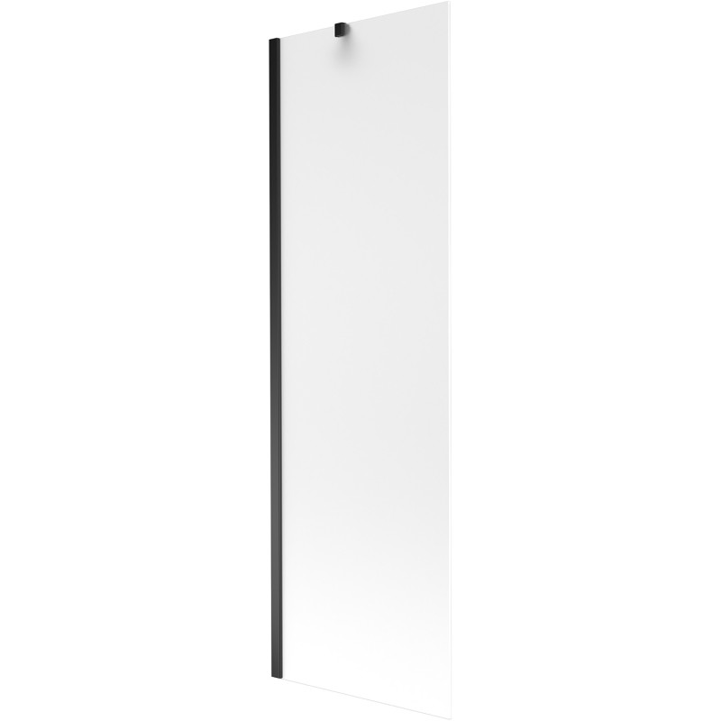 Mexen Next pare-baignoire à 1 panneau 60 x 150 cm, givré, noir - 895-060-000-00-30-70