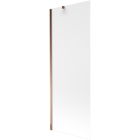 Mexen Next paroi de baignoire 1 vantail 70 x 150 cm, dépoli, or rose - 895-070-000-00-30-60